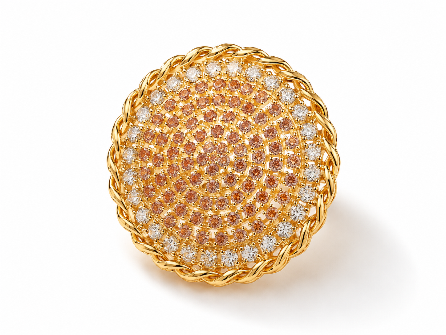 dimond premium ring circle dimond premium ring circle
