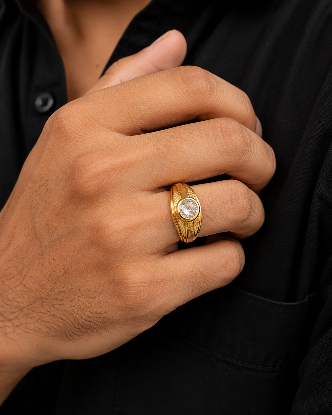 green stone mens ring green stone mens ring